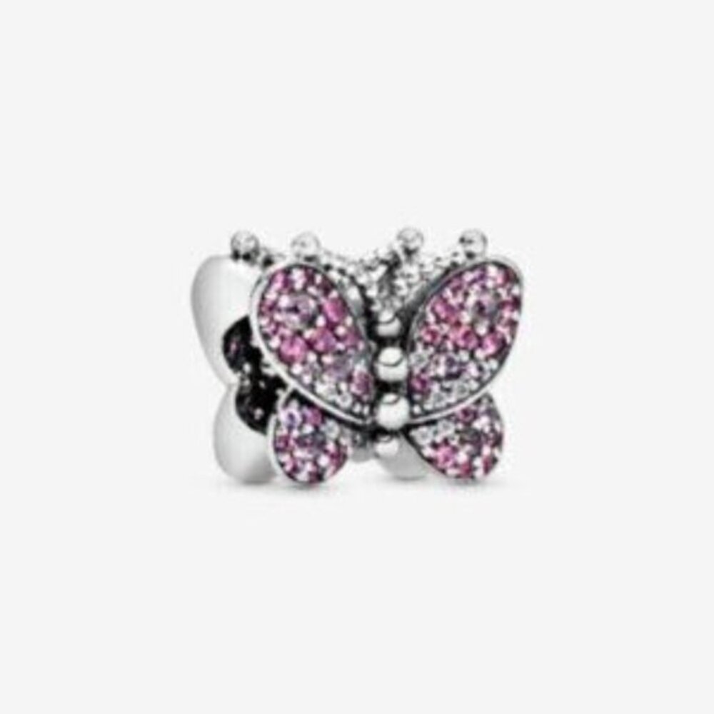 Pandora Pink Pav Butterfly Charm